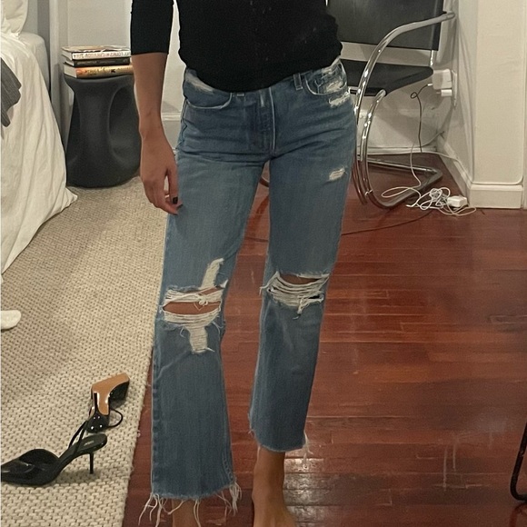 Rag & bone “maya” high rise crop flare - Picture 2 of 3